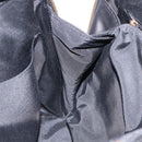 CHANEL Wild Stitch Hand Bag Leather Black CC Auth 195982V-21