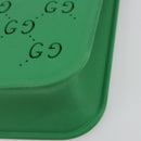 GUCCI GG Canvas Children's Tote Bag Rubber Green 679365 Auth 195985M-9