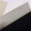 BALENCIAGA Navy Cabas Hand Bag Canvas Ivory Silver 339933 Auth 195989A-12