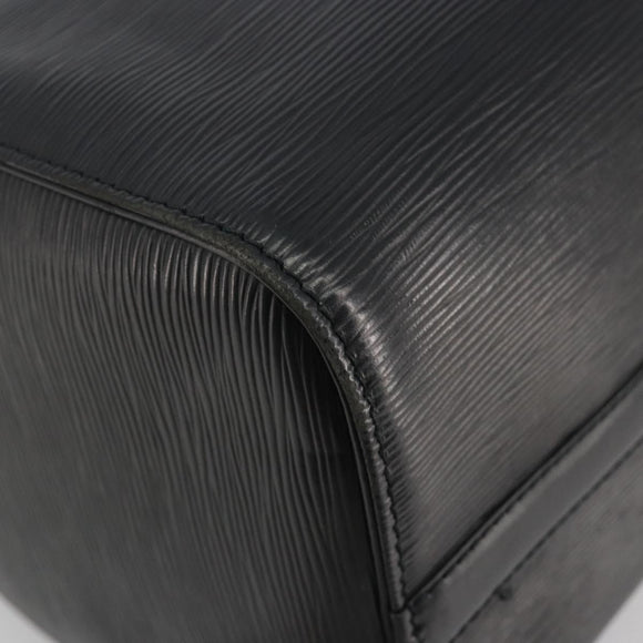 LOUIS VUITTON Epi Speedy 30 Hand Bag Noir Black M43002 LV Auth 195990A