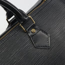 LOUIS VUITTON Epi Speedy 30 Hand Bag Noir Black M43002 LV Auth 195990A-17