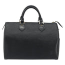 LOUIS VUITTON Epi Speedy 30 Hand Bag Noir Black M43002 LV Auth 195990A-13