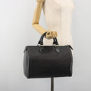LOUIS VUITTON Epi Speedy 30 Hand Bag Noir Black M43002 LV Auth 195990A-22