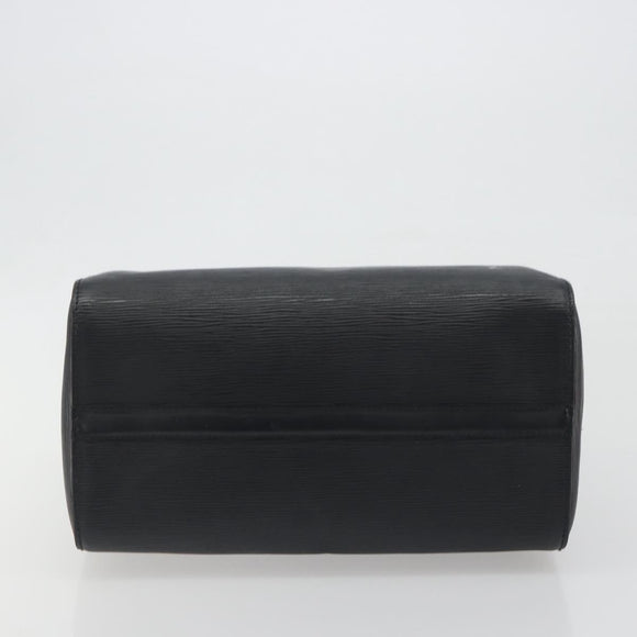 LOUIS VUITTON Epi Speedy 30 Hand Bag Noir Black M43002 LV Auth 195990A