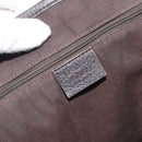 GUCCI GG Canvas Web Sherry Line Bag Nylon Outlet Brown Silver 293592 Auth 195991-17