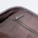 GUCCI GG Canvas Web Sherry Line Bag Nylon Outlet Brown Silver 293592 Auth 195991-20