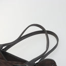 GUCCI GG Canvas Web Sherry Line Bag Nylon Outlet Brown Silver 293592 Auth 195991-8