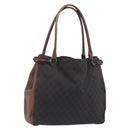 GUCCI GG Canvas Tote Bag Black 101346 Auth 195992-1