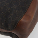 GUCCI GG Canvas Tote Bag Black 101346 Auth 195992-12