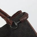 GUCCI GG Canvas Tote Bag Black 101346 Auth 195992-14