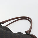 GUCCI GG Canvas Tote Bag Black 101346 Auth 195992-8