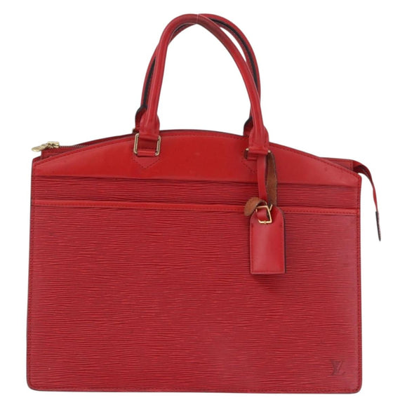 LOUIS VUITTON Epi Riviera Hand Bag Red M48187 LV Auth 195993