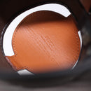FENDI Zucca Canvas Drink Holder PVC Black Brown Auth 195995M-12
