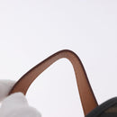 FENDI Zucca Canvas Drink Holder PVC Black Brown Auth 195995M-8