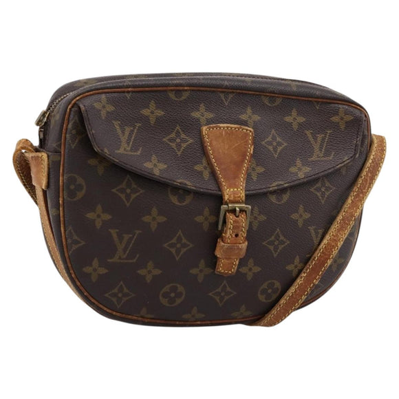 LOUIS VUITTON Monogram Jeune Fille MM Shoulder Bag M51226 LV Auth 195996