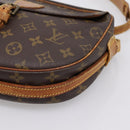 LOUIS VUITTON Monogram Jeune Fille MM Shoulder Bag M51226 LV Auth 195996-14