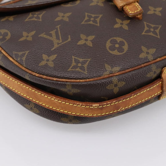 LOUIS VUITTON Monogram Jeune Fille MM Shoulder Bag M51226 LV Auth 195996