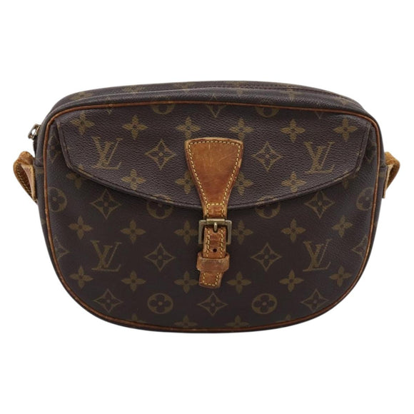 LOUIS VUITTON Monogram Jeune Fille MM Shoulder Bag M51226 LV Auth 195996
