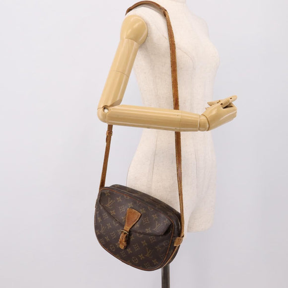 LOUIS VUITTON Monogram Jeune Fille MM Shoulder Bag M51226 LV Auth 195996