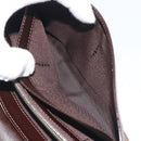 FENDI Zucca Canvas Long Wallet Black Brown Auth 195997V-24