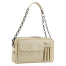 LOUIS VUITTON Monogram Shine McKenna Shoulder Bag Gold M92363 LV Auth 195998V-1