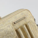LOUIS VUITTON Monogram Shine McKenna Shoulder Bag Gold M92363 LV Auth 195998V-18