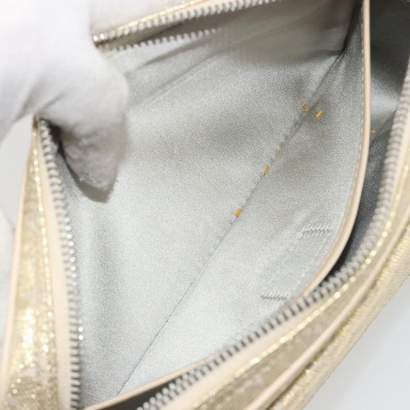 LOUIS VUITTON Monogram Shine McKenna Shoulder Bag Gold M92363 LV Auth 195998V