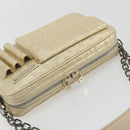 LOUIS VUITTON Monogram Shine McKenna Shoulder Bag Gold M92363 LV Auth 195998V-6