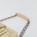 LOUIS VUITTON Monogram Shine McKenna Shoulder Bag Gold M92363 LV Auth 195998V-8