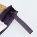 CHANEL Clutch Bag Harako leather Brown Gold CC Auth 195999A-13