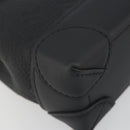 LOUIS VUITTON Taurillon Clemence Monogram Steamer PM Black M24436 Auth 196000SM-16