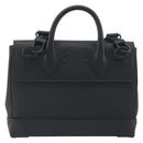 LOUIS VUITTON Taurillon Clemence Monogram Steamer PM Black M24436 Auth 196000SM-2