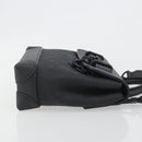 LOUIS VUITTON Taurillon Clemence Monogram Steamer PM Black M24436 Auth 196000SM-3