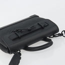 LOUIS VUITTON Taurillon Clemence Monogram Steamer PM Black M24436 Auth 196000SM-6