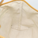 GUCCI GG Canvas Sherry Line Tote Bag Beige Gold 211971 Auth 196002-18