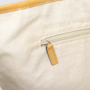 GUCCI GG Canvas Sherry Line Tote Bag Beige Gold 211971 Auth 196002-20