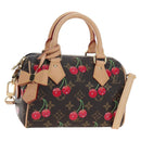 LOUIS VUITTON Cherry LV × TM Speedy Bandouliere 20 Bag M13094 LV Auth 196003SAM-1