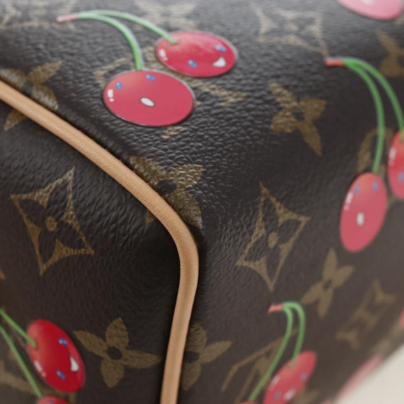 LOUIS VUITTON Cherry LV × TM Speedy Bandouliere 20 Bag M13094 LV Auth 196003SAM