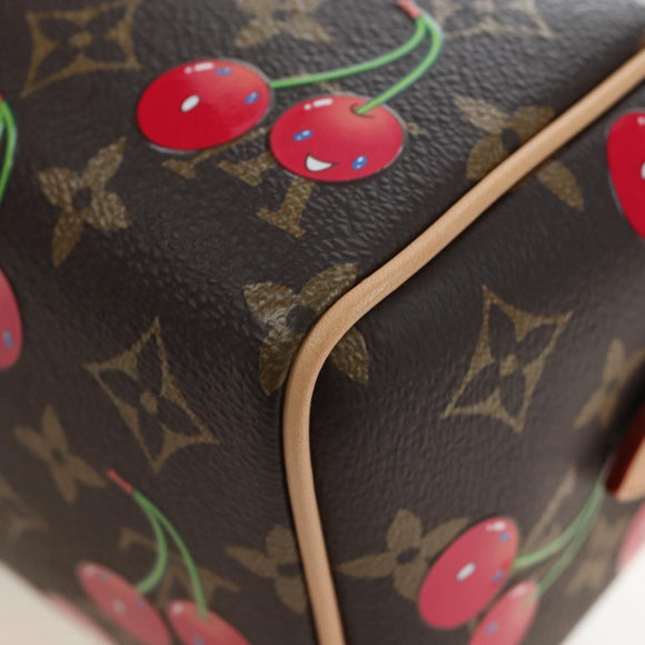 LOUIS VUITTON Cherry LV × TM Speedy Bandouliere 20 Bag M13094 LV Auth 196003SAM