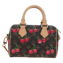 LOUIS VUITTON Cherry LV × TM Speedy Bandouliere 20 Bag M13094 LV Auth 196003SAM-3