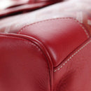 GOYARD Herringbone Saigon Hand Bag PVC Red Auth 196004SM-12