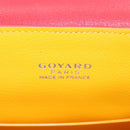 GOYARD Herringbone Saigon Hand Bag PVC Red Auth 196004SM-18