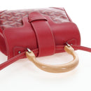 GOYARD Herringbone Saigon Hand Bag PVC Red Auth 196004SM-6
