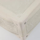 LOUIS VUITTON Monogram Empreinte Soft Trunk Bag White M53287 LV Auth 196005V-16