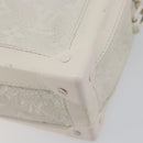 LOUIS VUITTON Monogram Empreinte Soft Trunk Bag White M53287 LV Auth 196005V-17