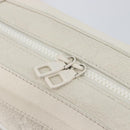 LOUIS VUITTON Monogram Empreinte Soft Trunk Bag White M53287 LV Auth 196005V-19
