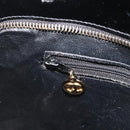 CHANEL Matelasse Reprint Tote Bag Patent leather Black Gold CC Auth 196006V-21