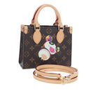 LOUIS VUITTON Monogram Panda On the Go Trunk BB Hand Bag M13668 Auth 196007SM-1