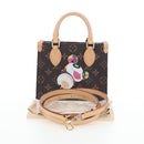 LOUIS VUITTON Monogram Panda On the Go Trunk BB Hand Bag M13668 Auth 196007SM-12