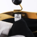 Miu Miu Matelasse Shoulder Bag Leather Black Gold Auth 196010M-11